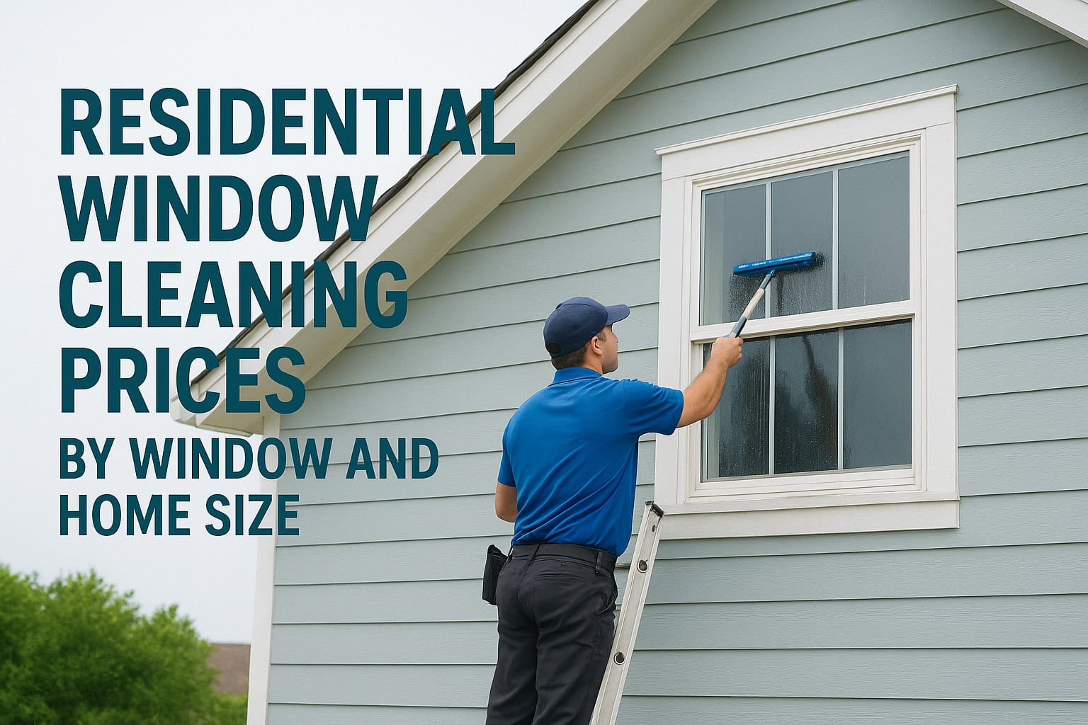 Residential Window Cleaning Prices: By Window And Home Size