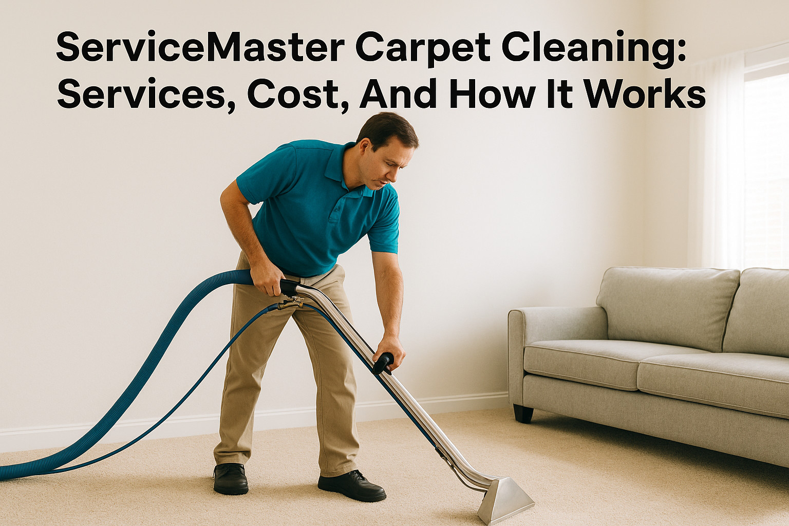 ServiceMaster Carpet Cleaning: Services, Cost, And How It Works