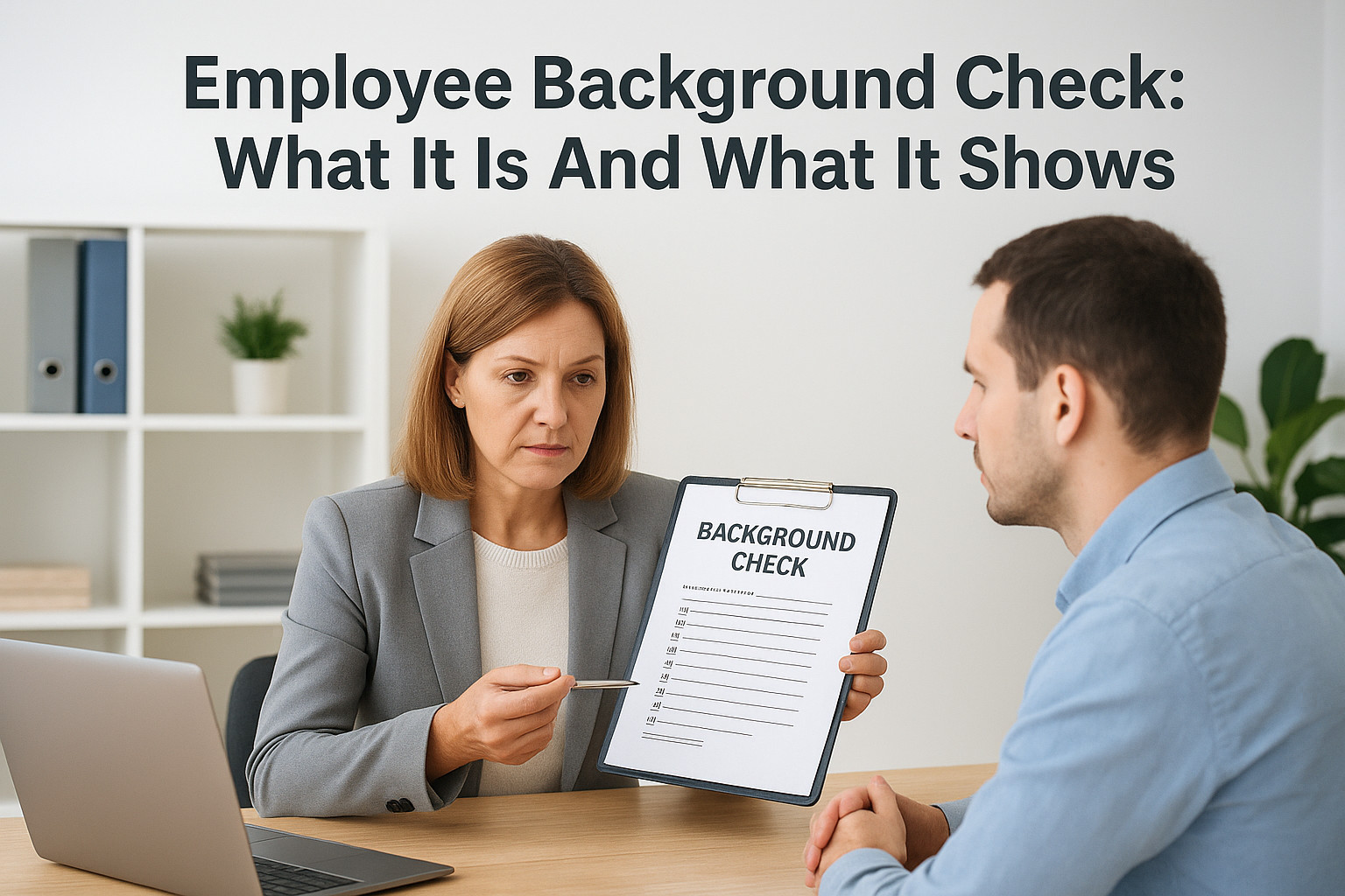 Employee Background Check: What It Is And What It Shows
