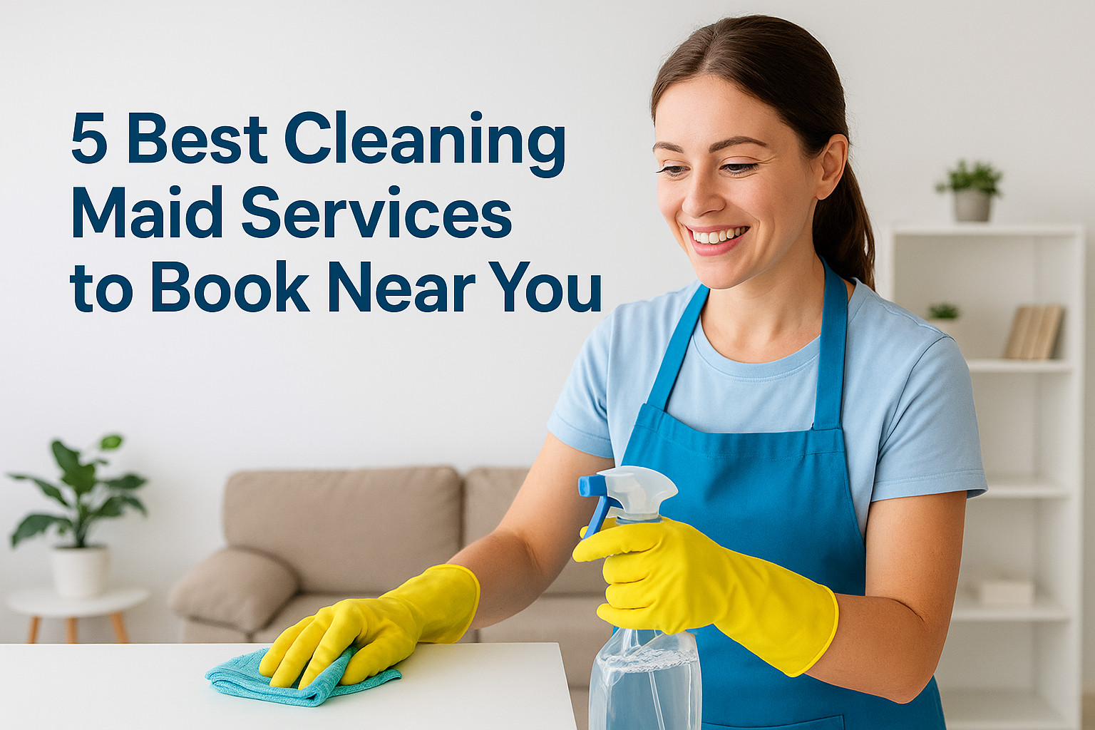 5 Best Cleaning Maid Services to Book Near You