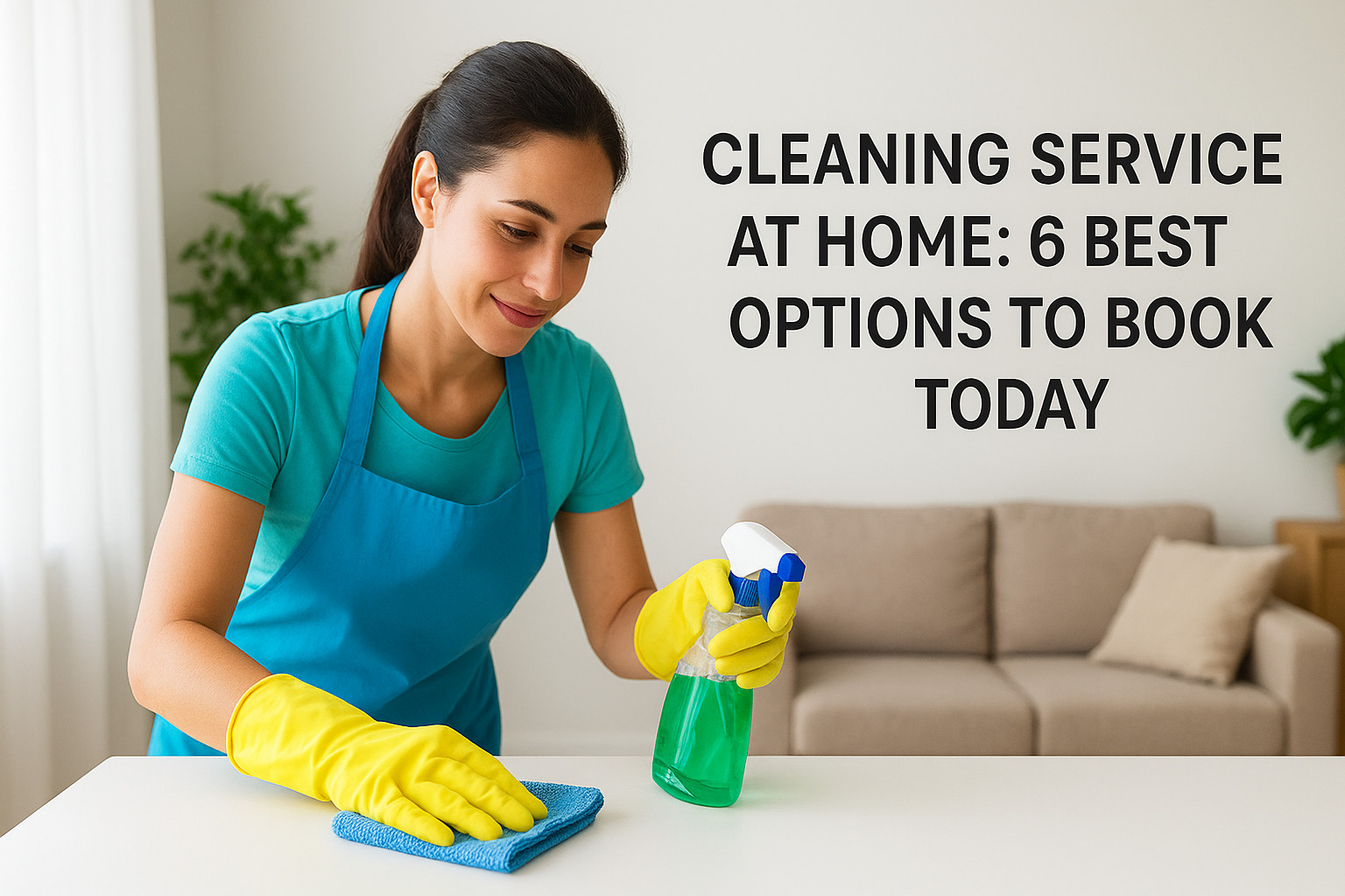 Cleaning Service At Home: 6 Best Options To Book Today