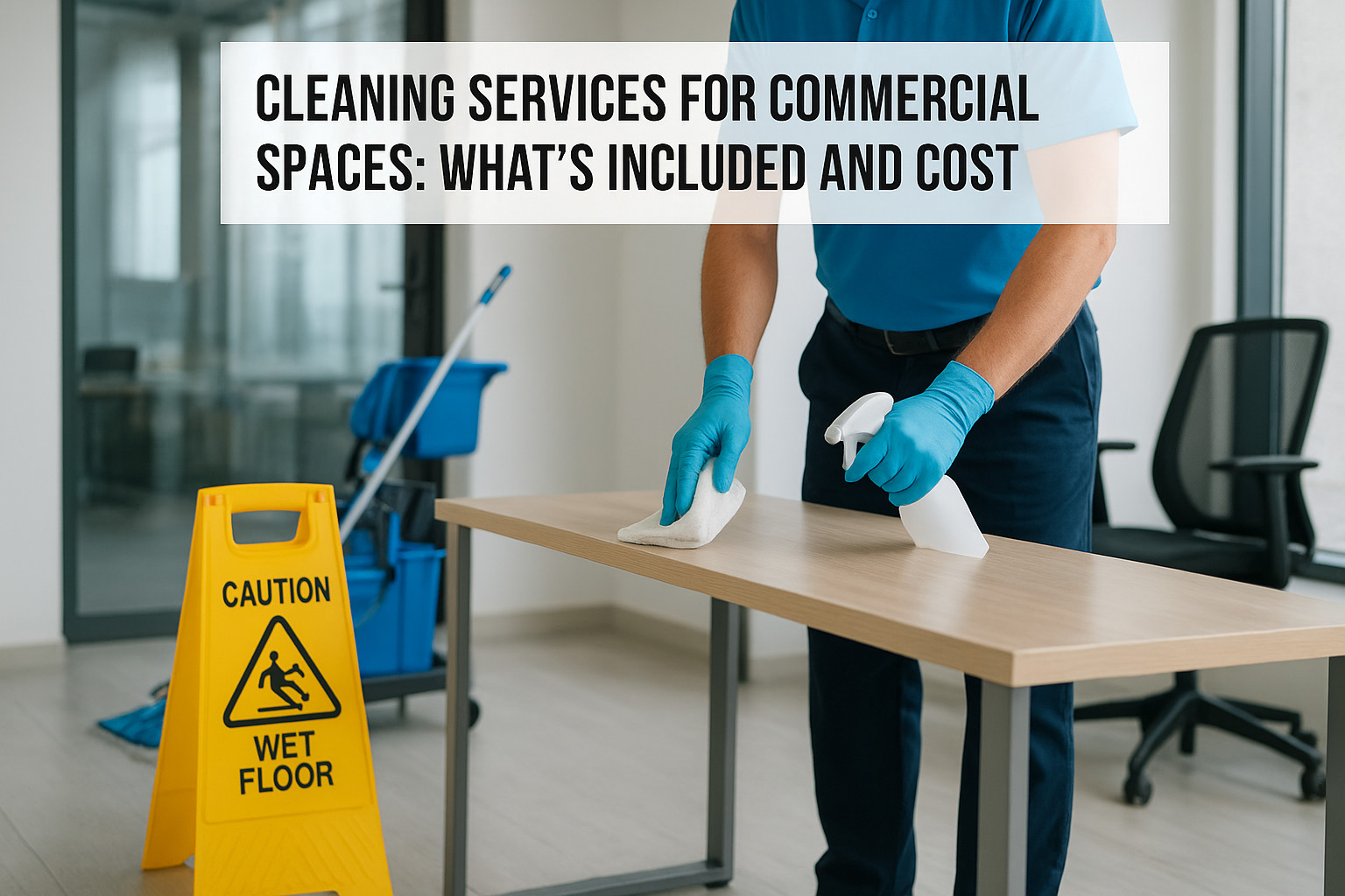 Cleaning Services for Commercial Spaces: What's Included and Cost