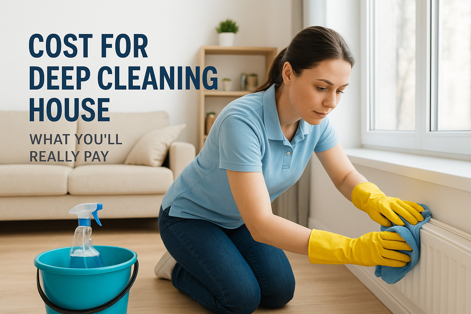 Cost for Deep Cleaning House: What You'll Really Pay