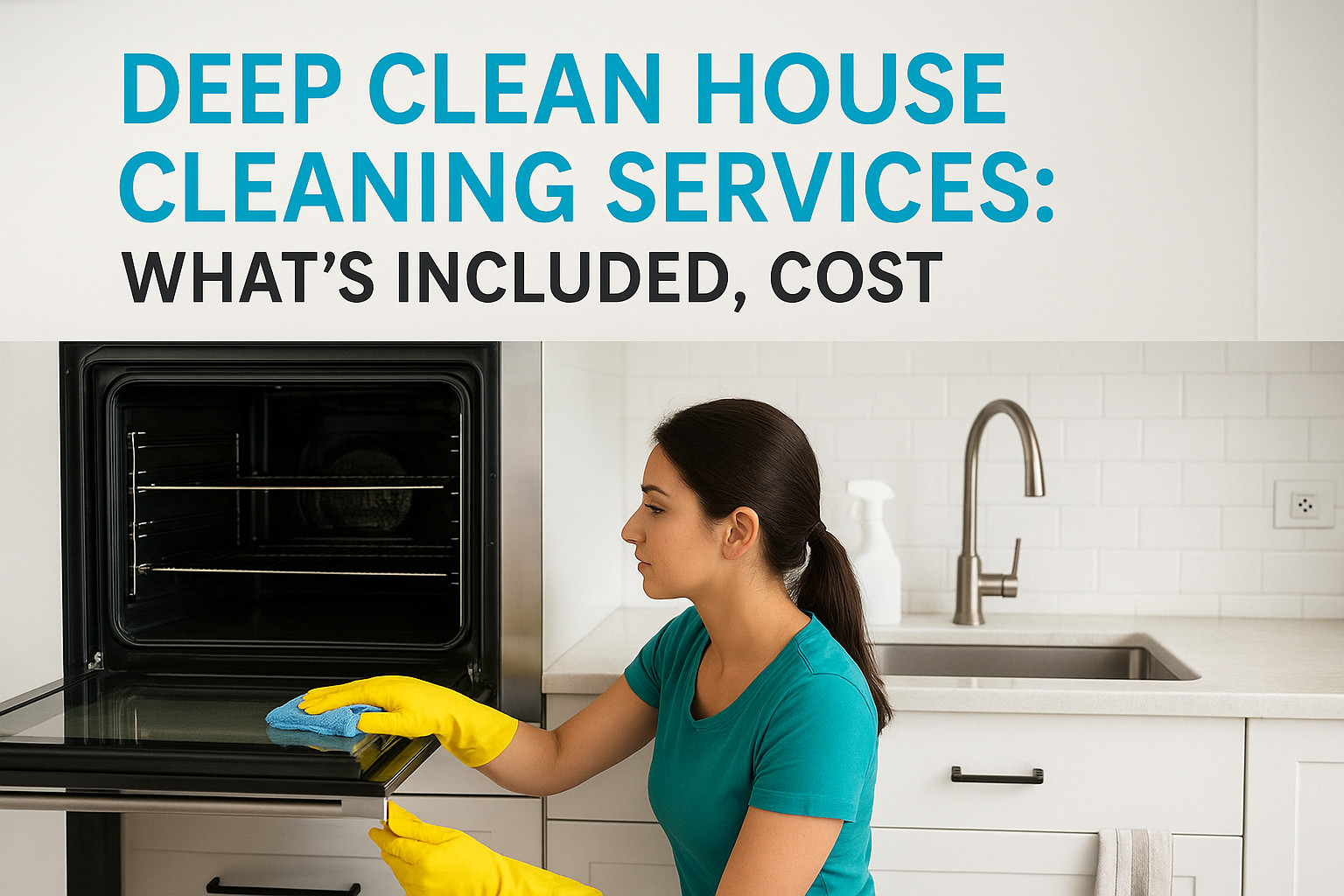 Deep Clean House Cleaning Services: What's Included, Cost