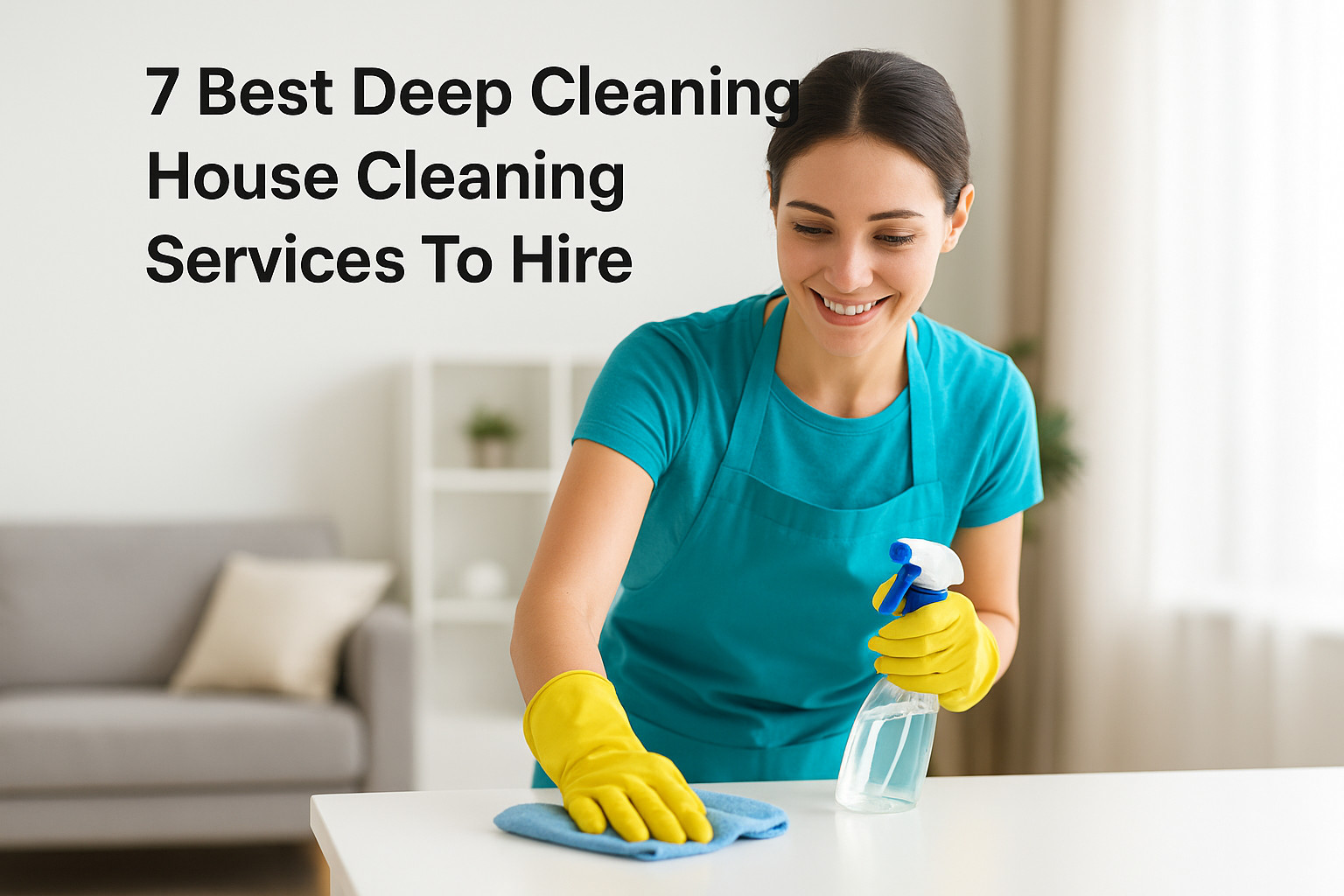 7 Best Deep Cleaning House Cleaning Services To Hire