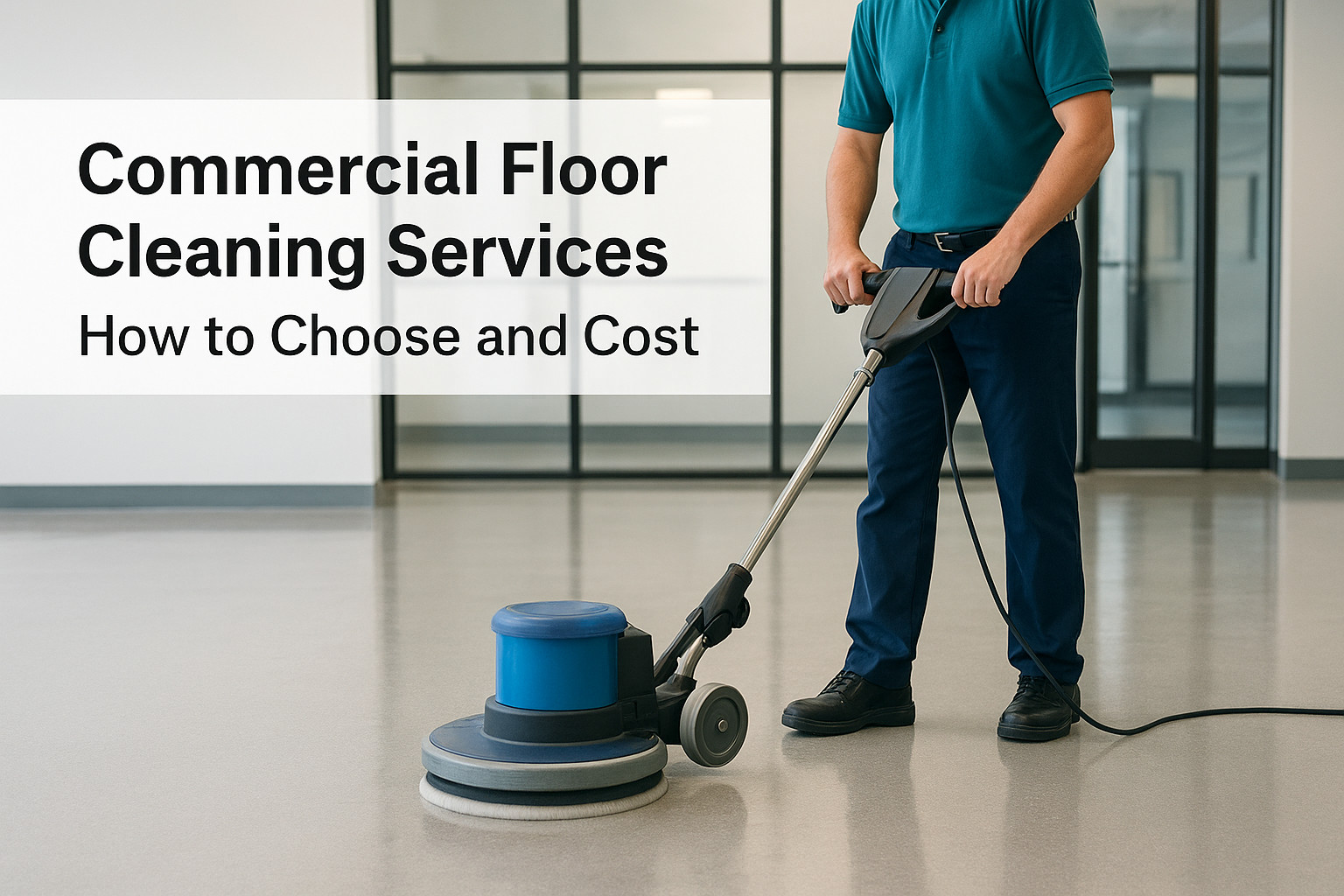 Commercial Floor Cleaning Services: How to Choose and Cost