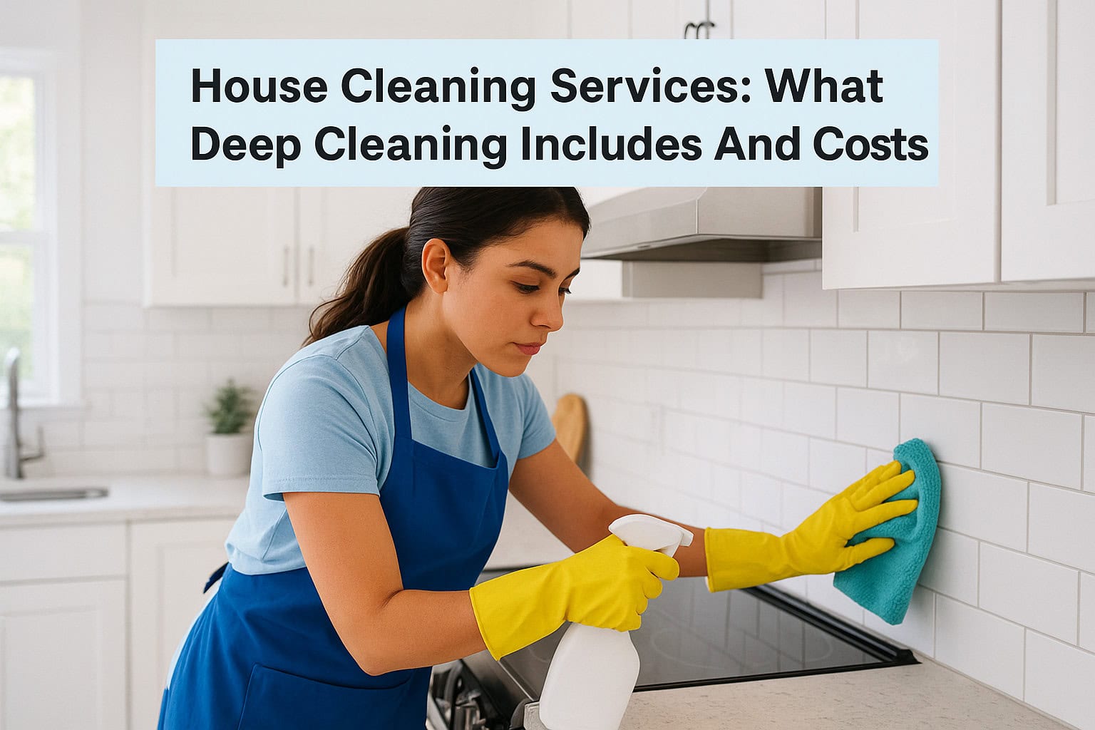 House Cleaning Services: What Deep Cleaning Includes And Costs