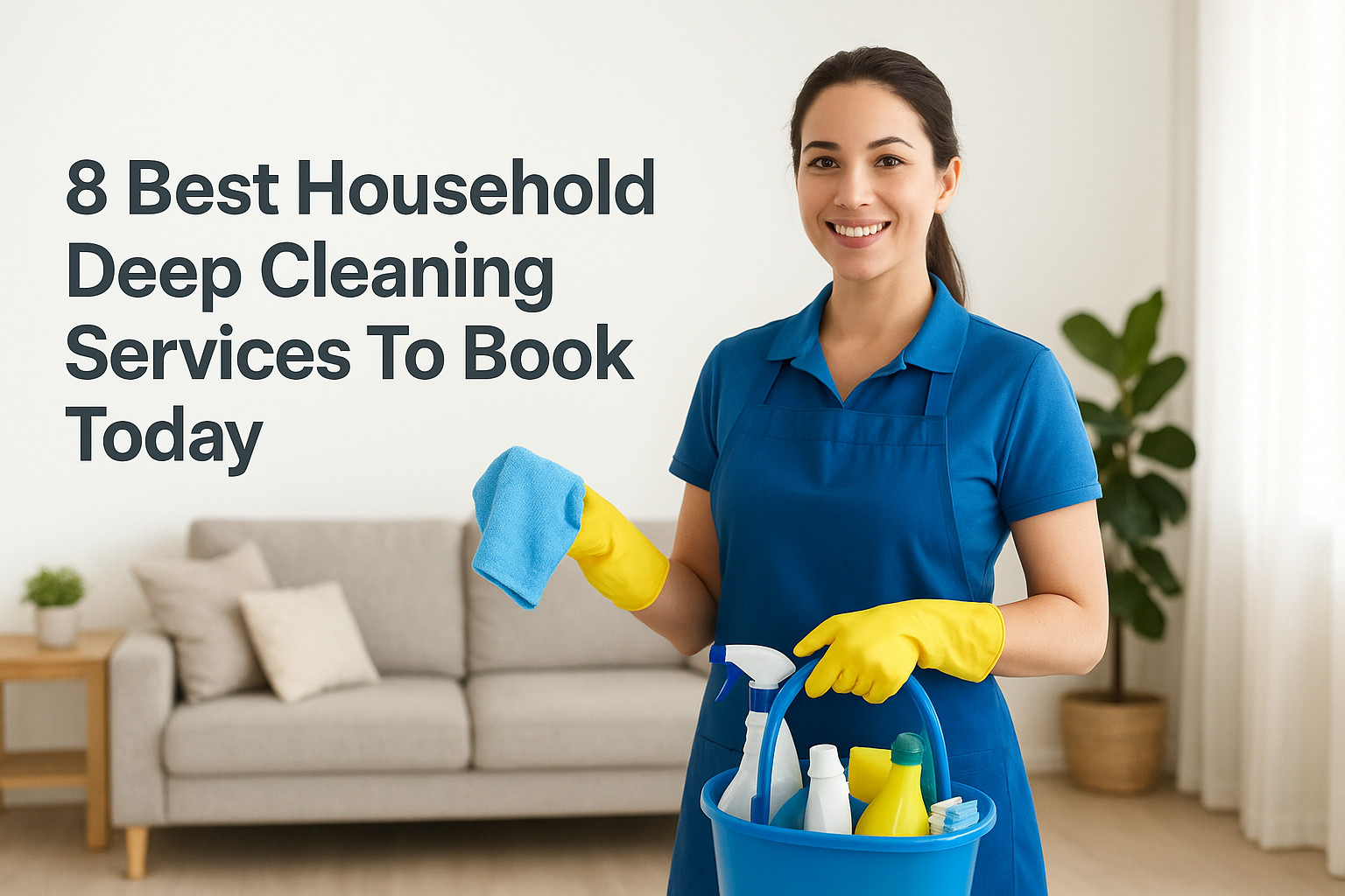 8 Best Household Deep Cleaning Services To Book Today