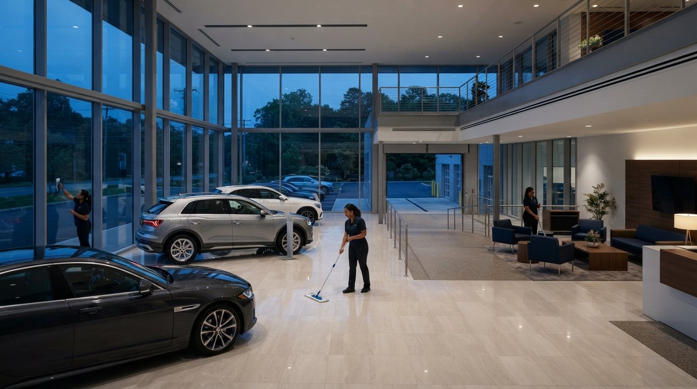 Commercial Cleaning for Car Dealerships: 2026 Guide