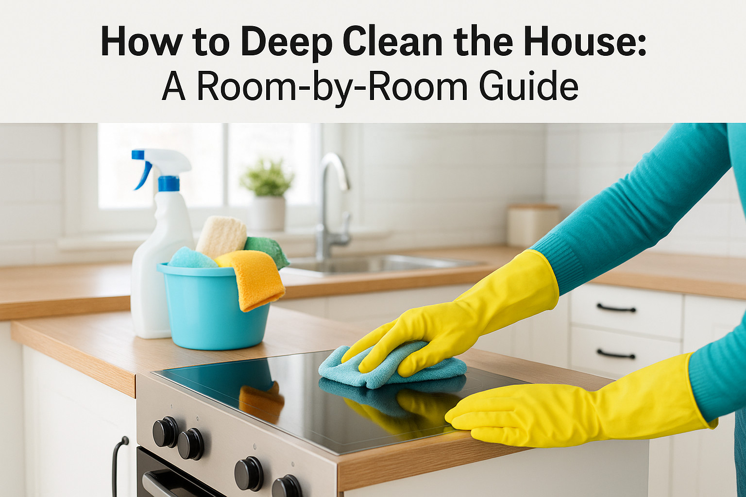 How to Deep Clean the House: A Room-by-Room Guide