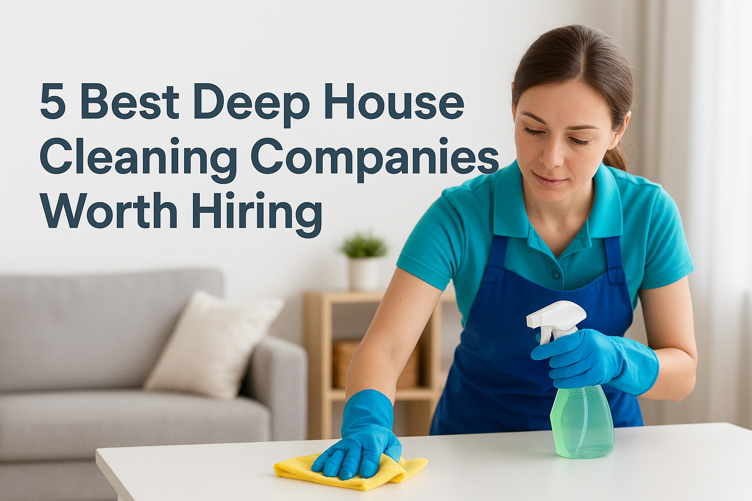 5 Best Deep House Cleaning Companies Worth Hiring