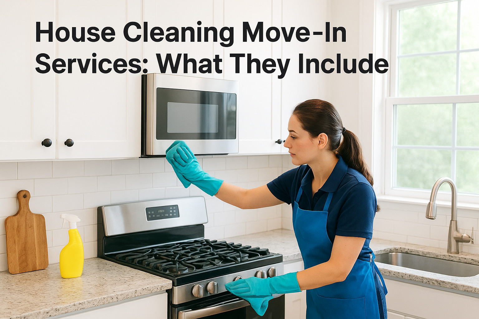 House Cleaning Move-In Services: What They Include