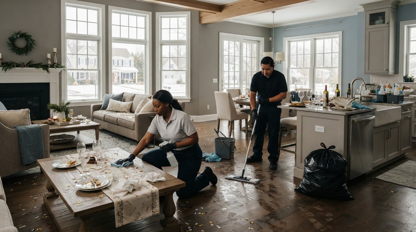 Post-Holiday Party Cleanup Service in NYC: A Practical Booking Guide